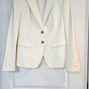Original Classy Banana Republic White Blaser, Size 10